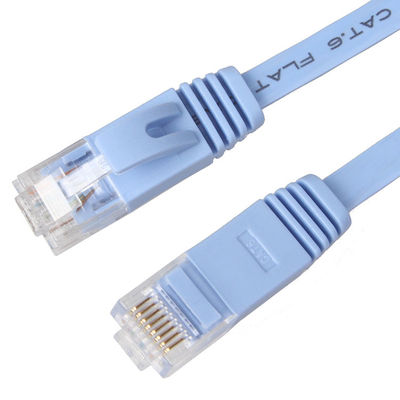 Плоский быстрый ход гибкого провода 1Gbps Cat8 Cat7 Cat6 твердый для компьютера