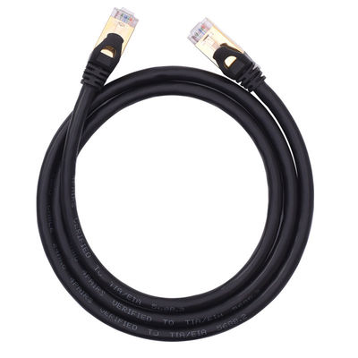10 гигабит Cat6a защищал заплату привязывает конюшню STP RJ45 100W PoE