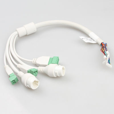 Черная конюшня кабеля Lan RJ45+3.81 камеры локальных сетей универсальная