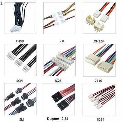 Multicolor изготовленного на заказ кабеля проводки провода двигателя универсальное прочное
