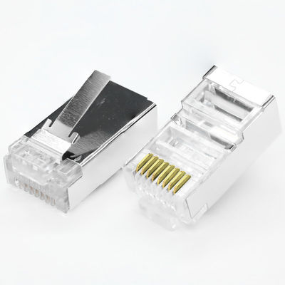 Сетевой порт FTP соединителей UTP электрического провода RJ45 Cat5e 8P8C