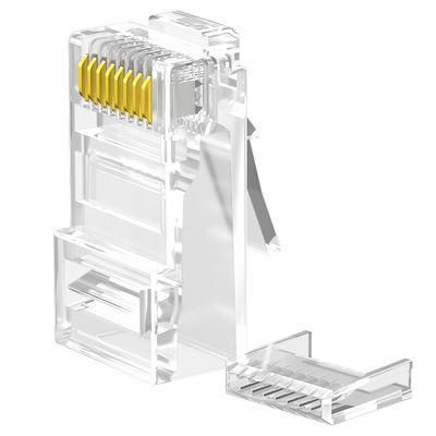 Прочный соединитель ПК RJ45 Cat6, 8P8C защищал соединитель CAT6 UTP