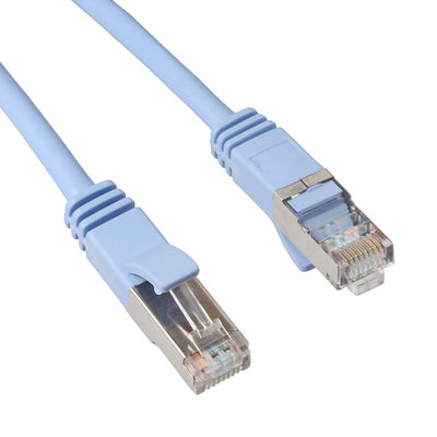 Защищаемая длина 0.2m гибкого провода Cat6 FTP Cat5e 1m 2m практически
