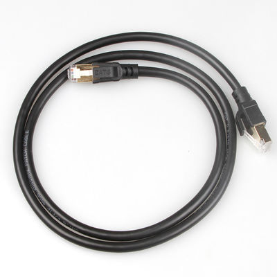 Локальные сети Cat8 гигабита OEM латают кабель S/FTP 40Gbps 2000MHZ практически