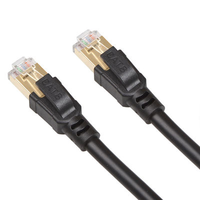 Локальные сети Cat8 гигабита OEM латают кабель S/FTP 40Gbps 2000MHZ практически