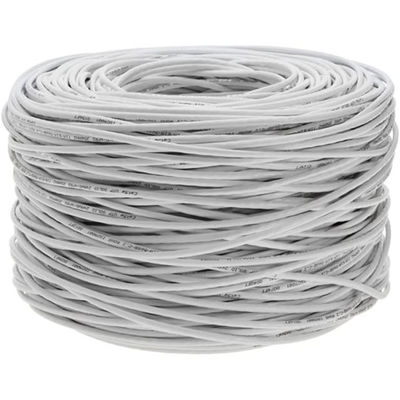Кабель ethernet ODM Cat6a 24AWG CCA, куртка PVC 305m 1000ft 10Gbps