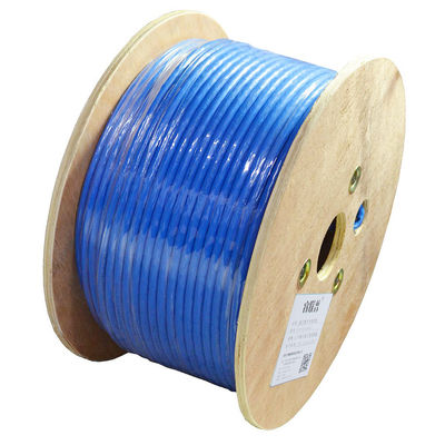 4 пары куртки PVC быстрого хода 20Gbps 24AWG ДО РОЖДЕСТВА ХРИСТОВА S/FTP кабеля Lan сети Cat7 OEM
