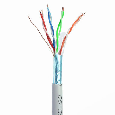 4 пары куртки PVC кабеля Lan 24AWG локальных сетей Cat5e FTP UL ДО РОЖДЕСТВА ХРИСТОВА 0.5mm 305m