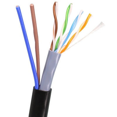Куртка PVC Antiwear кабеля 300m UTP Cat5e универсальная практически