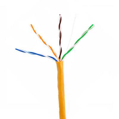 Кабель 2 паров 24AWG 1000ft Cat5e внешний, крытая скорость кабеля Cat5e сети