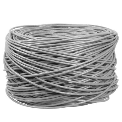 Серый цвет 4 ПАРЫ 24AWG 0.48mm 305M кабеля Lan кабеля UTP интернета 1000FT CCA CAT6