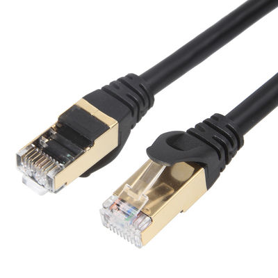 Кот 6 кабеля заплаты компьютера 1000Mbps, чистый медный 24AWG кот 6 гибкого провода RJ45