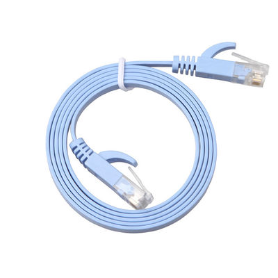 Плоский быстрый ход гибкого провода 1Gbps Cat8 Cat7 Cat6 твердый для компьютера