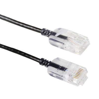 Медь 10G 30AWG гибкого провода RJ45 UTP бега Cat6a Snagless тонкая чистая обнаженная
