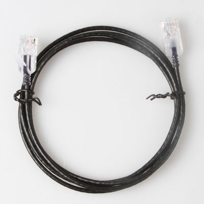 Медь 10G 30AWG гибкого провода RJ45 UTP бега Cat6a Snagless тонкая чистая обнаженная