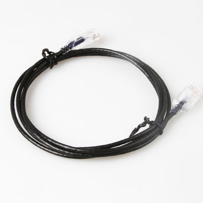 Медь 10G 30AWG гибкого провода RJ45 UTP бега Cat6a Snagless тонкая чистая обнаженная
