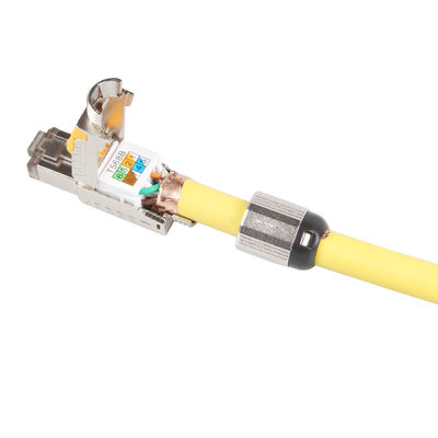 Стабилизированный кабель FTP 22AWG Cat6a s, 4 пары LSHF LSOH Cat6a S/FTP LSZH