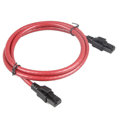 AWG оболочки 24 двойника кабеля ethernet сети Cat6 на открытом воздухе 24 Ft