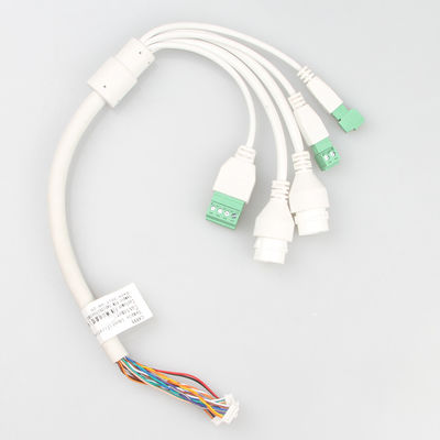 Черная конюшня кабеля Lan RJ45+3.81 камеры локальных сетей универсальная