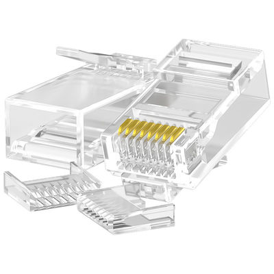 Прочный соединитель ПК RJ45 Cat6, 8P8C защищал соединитель CAT6 UTP