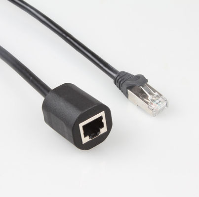 Практически гибкий провод высокоскоростное RJ45 FTP Cat6 мужской к женскому расширению