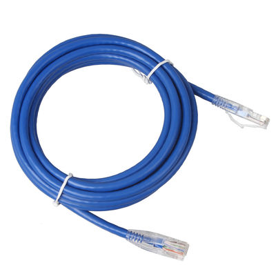Куртка PVC LSZH UPC стабилизированного гибкого провода локальных сетей Cat6 высокоскоростная