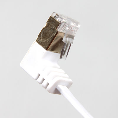 Заплата OEM Cat6 плоская привязывает угол прочной 90 степеней к 270 градусов