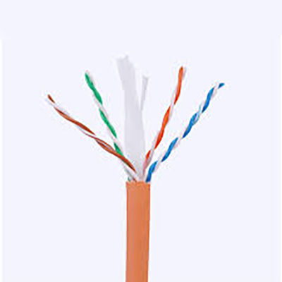Cat6a Lan 1000 локальных сетей Ft привязывает куртку PVC 500Mzh LSZH 23AWG 0.58mm твердую медную