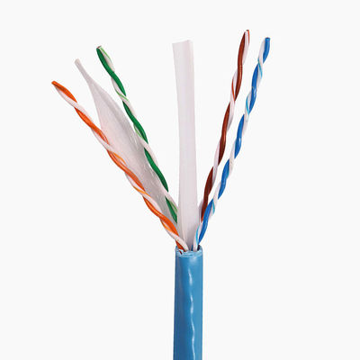 Cat6a Lan 1000 локальных сетей Ft привязывает куртку PVC 500Mzh LSZH 23AWG 0.58mm твердую медную