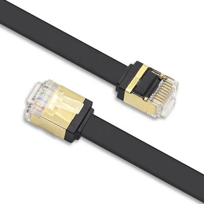 Куртка сети Cat5e CAT6 LSZH ультра тонкого гибкого провода RJ45 Cat7 плоская