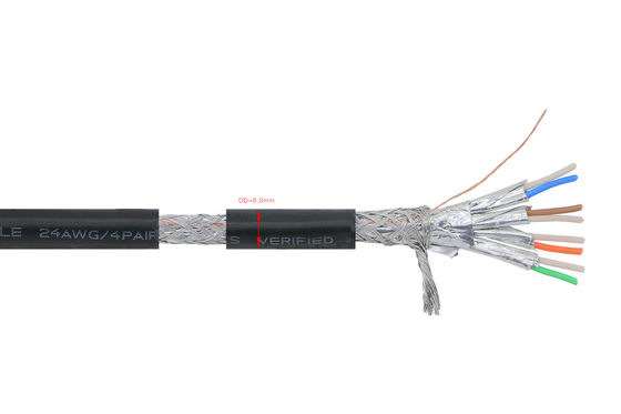 Удлинительный кабель гибкого провода Breakproof Cat7 с мужчиной к разъем-розетке