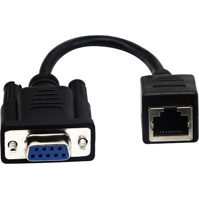 Cat5 Cat6 RJ45 к кабелю RS232, собрания кабеля ethernet Pin DB9 9 промышленные