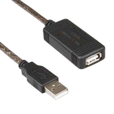 Прочный кабель репитера USB PVC активный, удлинительный кабель репитера USB 30M