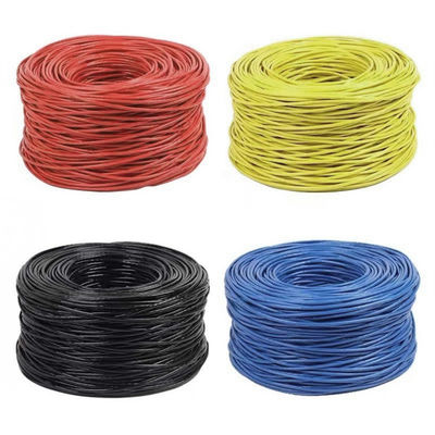 23AWG Практический кабель Cat6 Lan BC 0,57 UTP Куртка 4 из ПВХ 305 м