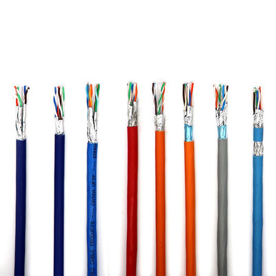 Практически Multicolor UTP Cat5e CCA, 8 пар 0.95mm медные одетые алюминиевые Cat5e