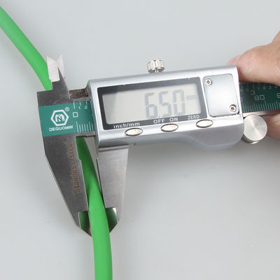 Высокий кабель ethernet зеленого цвета RJ45 PVC кота 5e SFTP AWG26 гибкости для промышленных применений