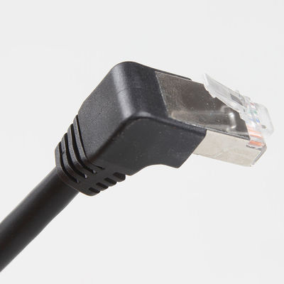 Аксессуаров соединителя кабеля ethernet CAT 6 фабрики штепсельная вилка сразу прямоугольная