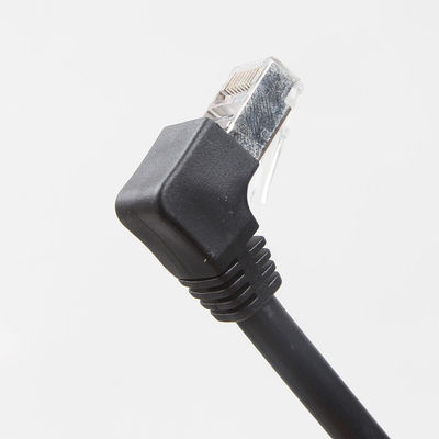 Аксессуаров соединителя кабеля ethernet CAT 6 фабрики штепсельная вилка сразу прямоугольная